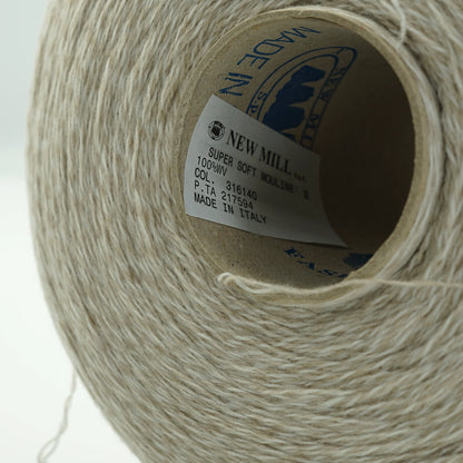 NEW MILL - Garn aus 100% WV NM 2/15 - Super Soft Mouline