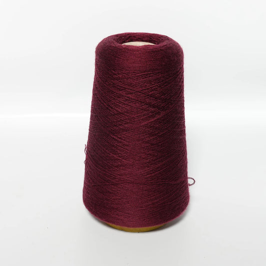 CARIAGGI Extrafeine Merinowolle Bordeaux – 260 g Kone – 100% Merinowolle