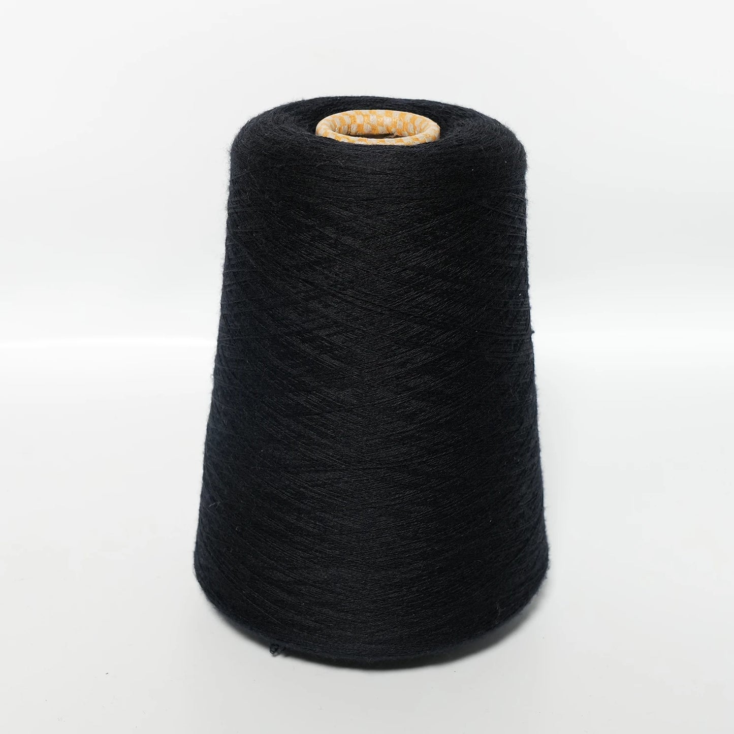CARIAGGI Extrafeine Merinowolle Schwarz – 390 g Kone – 100% Merinowolle