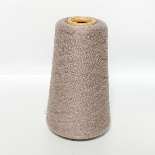 CARIAGGI Extrafeine Merinowolle Helltaupe – 218 g Kone – 100% Merinowolle