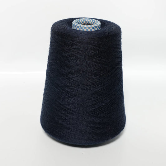 CARIAGGI Extrafeine Merinowolle Marineblau – 525 g Kone – 100% Merinowolle