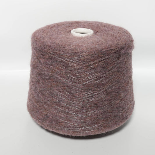 THE ROYAL COLLECTION – BABYMETAL - 53% Alpaka, 23% Schurwolle (Merino), 18% Viskose, 6% Polyester Roségrau 100g