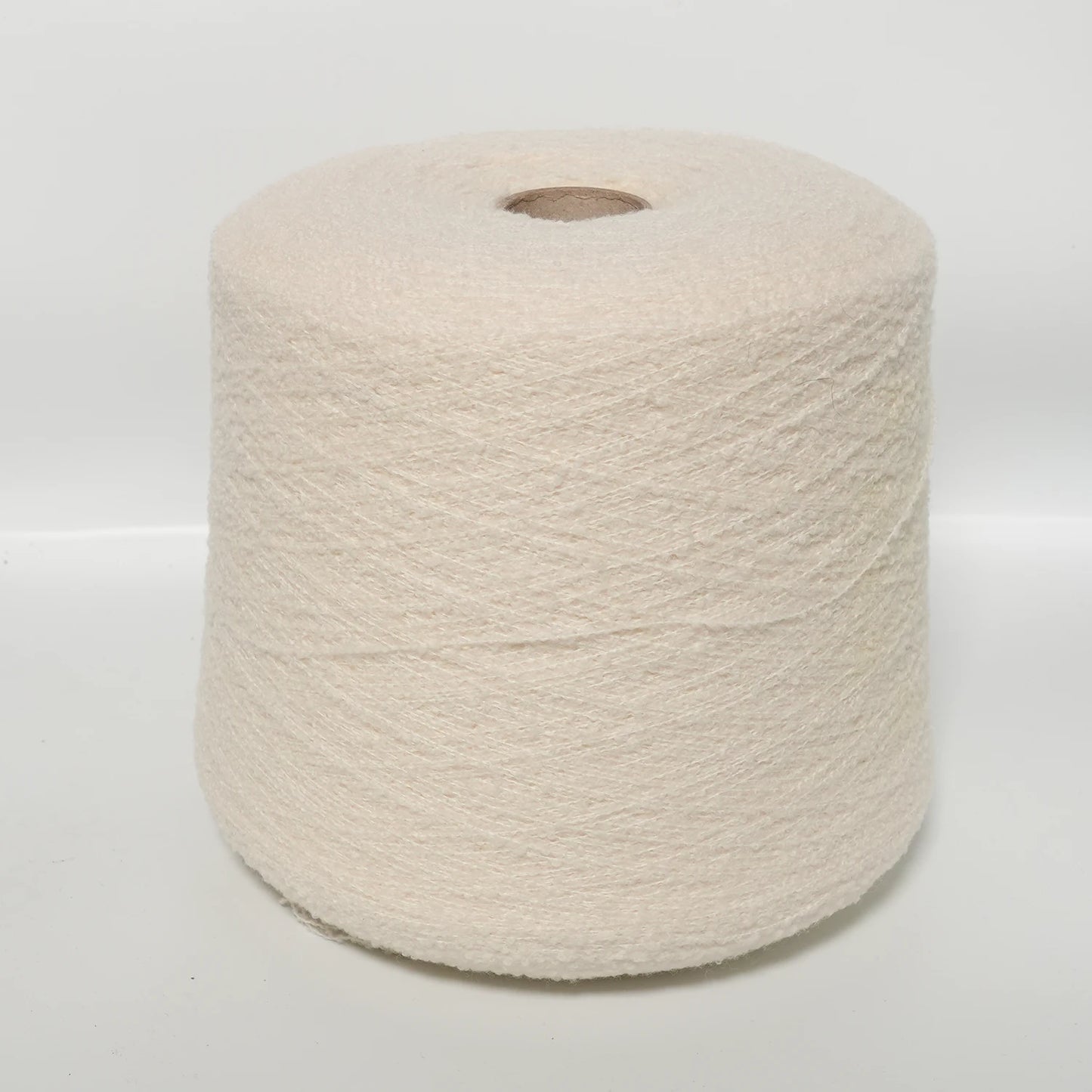 PECCI FILATI Whisper – 70% Schurwolle (Merino), 20% Alpaka, 10% Polyamid Naturweiß 100g