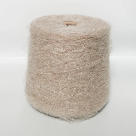 FILATI RISSIO – 85% Mohair, 15% Polyamid Sandbeige 100g