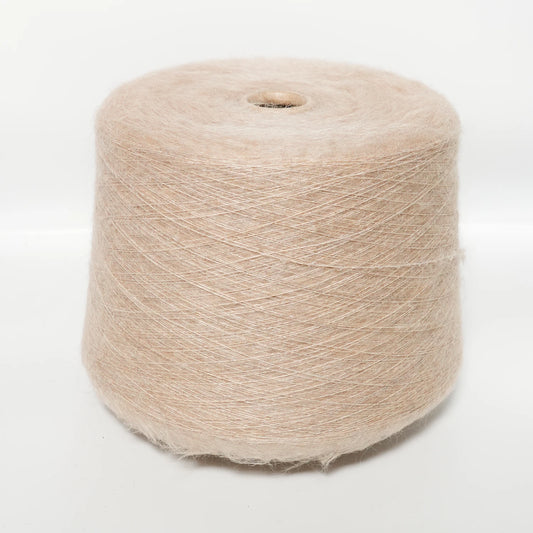 MILLIFILI Cremebeige – 38% Mohair, 30% Wolle, 29% Polyamid, 3% Elasthan 100g
