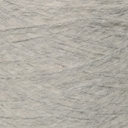 FABIFIL S.R.L Silbergrau Mélange – 53% Alpaka, 23% Schurwolle (Merino), 18% Viskose, 6% Polyester 100g