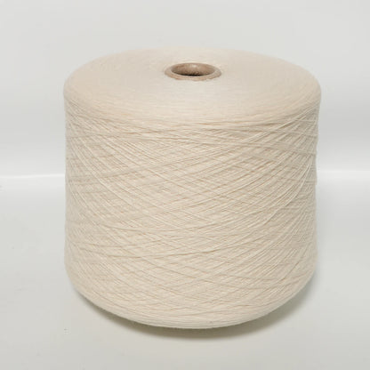 LANECARDATE Camberra Naturweiß – 100% Extrafeine Merinowolle 100g