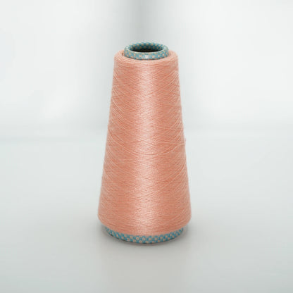 CARIAGGI JAIPUR – 100 g Kone – 70% Kaschmir 30% Seide – Soft Apricot mit zartem Rosé-Schimmer