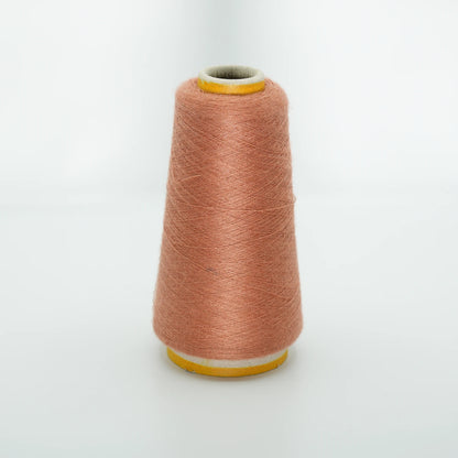CARIAGGI JAIPUR – 125 g Kone – 70% Kaschmir 30% Seide – Warm Copper Rosé mit leichtem Terrakotta-Unterton