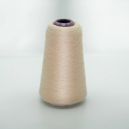 CARIAGGI JAIPUR – 170 g Kone – 70% Kaschmir 30% Seide – Soft Cream Beige mit warmem Vanille-Unterton