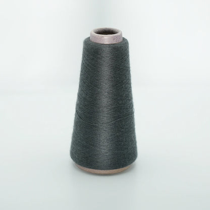 CARIAGGI JAIPUR – 80 g Kone – 70% Kaschmir 30% Seide – Deep Forest Green mit kühlem Anthrazit-Unterton