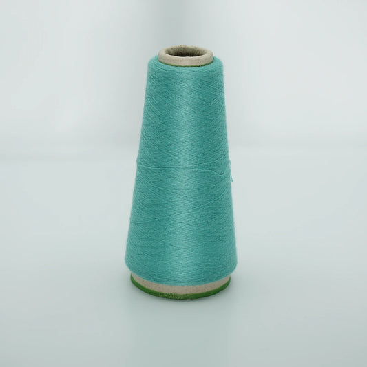 CARIAGGI JAIPUR – 75 g Kone – 70% Kaschmir 30% Seide – Türkis mit frischem Aquamarin-Unterton