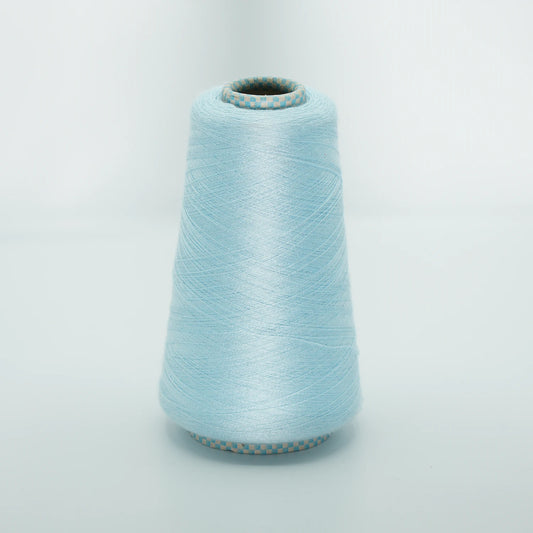 CARIAGGI JAIPUR – 190 g Kone – 70% Kaschmir 30% Seide – Ice Blue mit kühlem Eis-Unterton