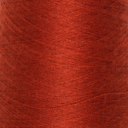 CARIAGGI JAIPUR – 140 g Kone – 70% Kaschmir 30% Seide – Burnt Orange mit warmem Kupfer-Unterton