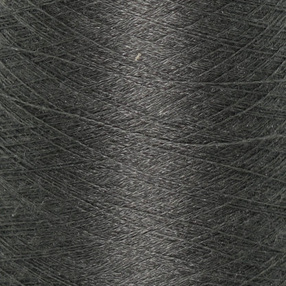CARIAGGI JAIPUR – 125 g Kone – 70% Kaschmir 30% Seide – Steel Grey mit silbernem Metallic-Unterton
