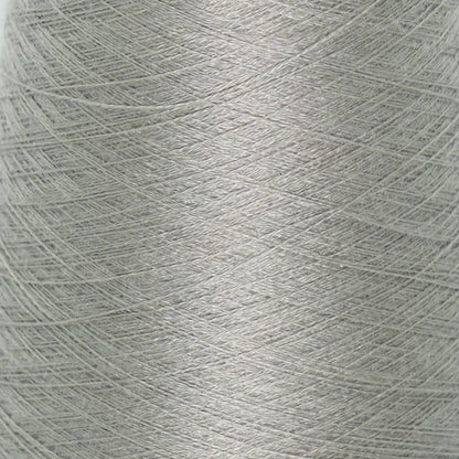 CARIAGGI JAIPUR – 175 g Kone – 70% Kaschmir 30% Seide – Pearl Grey mit hellem Silber-Unterton