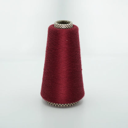 CARIAGGI JAIPUR – 140 g Kone – 70% Kaschmir 30% Seide – Burgundy Red mit tiefem Weinrot-Unterton
