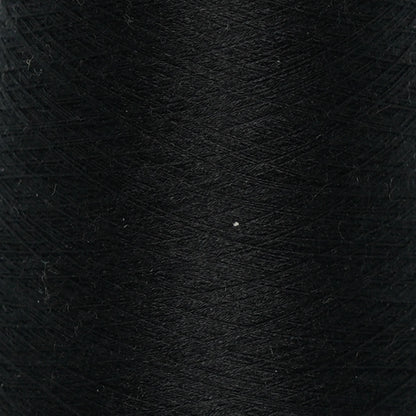 CARIAGGI JAIPUR – 170 g Kone – 70% Kaschmir 30% Seide – Deep Black mit mattem Kohle-Unterton