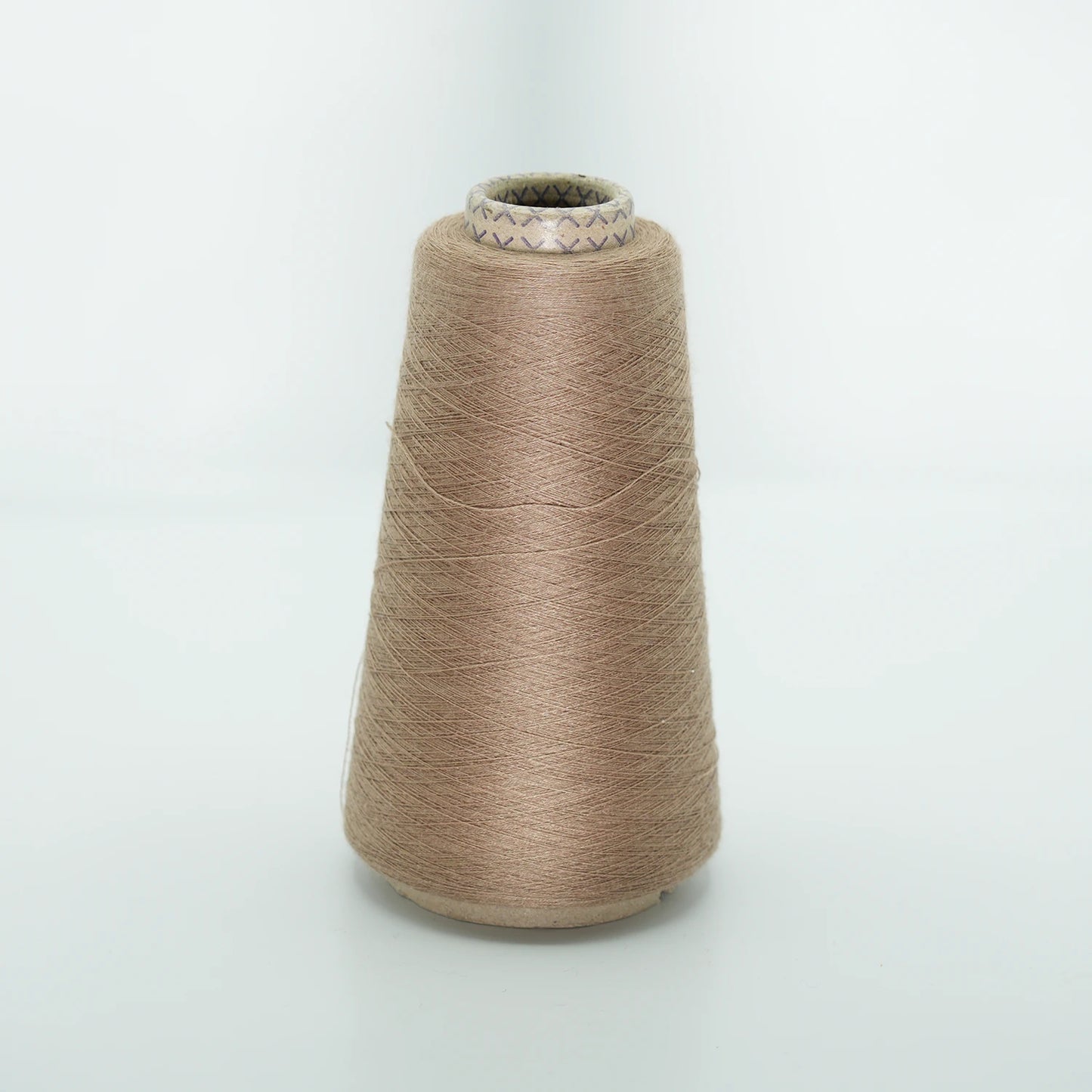 CARIAGGI JAIPUR – 165 g Kone – 70% Kaschmir 30% Seide – Taupe Brown mit sanftem Grau-Braun-Unterton
