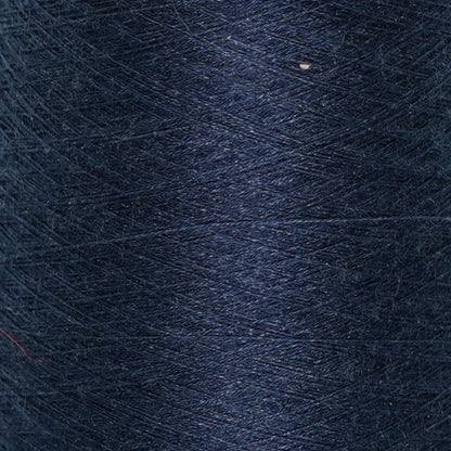 CARIAGGI JAIPUR – 145 g Kone – 70% Kaschmir 30% Seide – Deep Navy Blue mit anthrazitfarbenem Unterton