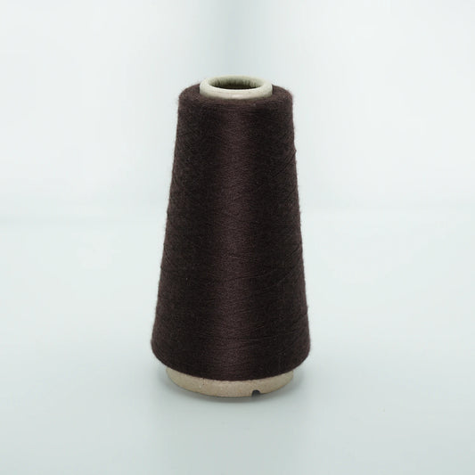 CARIAGGI JAIPUR – 170 g Kone – 70% Kaschmir 30% Seide – Deep Burgundy Brown mit warmem Rotbraun-Unterton