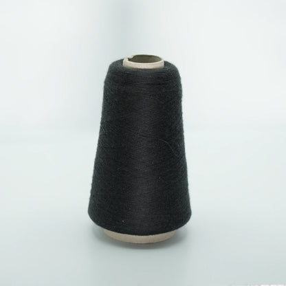 CARIAGGI JAIPUR – 200 g Kone – 70% Kaschmir 30% Seide – Deep Anthracite Black mit sattem Grauschwarz-Ton