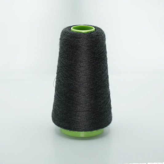 CARIAGGI JAIPUR – 215 g Kone – 70% Kaschmir 30% Seide – Carbon Grey mit tiefem Anthrazit-Ton